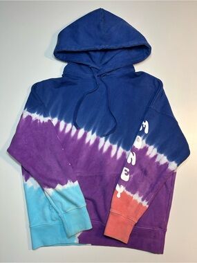American Eagle x Young Money Lil Wayne Tie Dye Graphic Pullover Hoodie